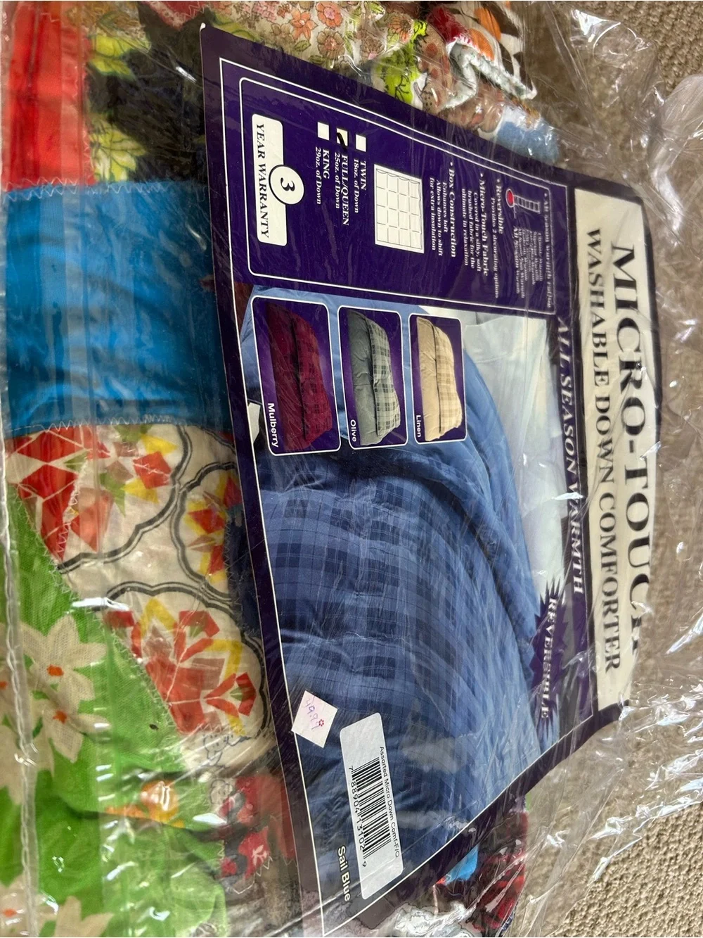 Washable Down Comforter